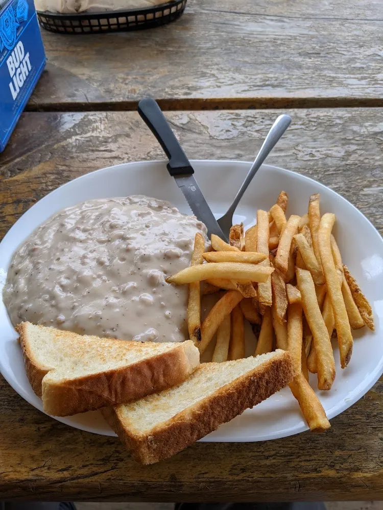 Chicken Fried Steak and Fries