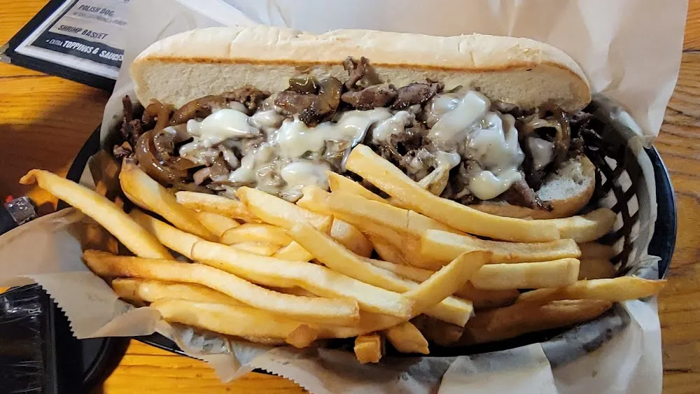 Philly Cheese Steak Sandwich