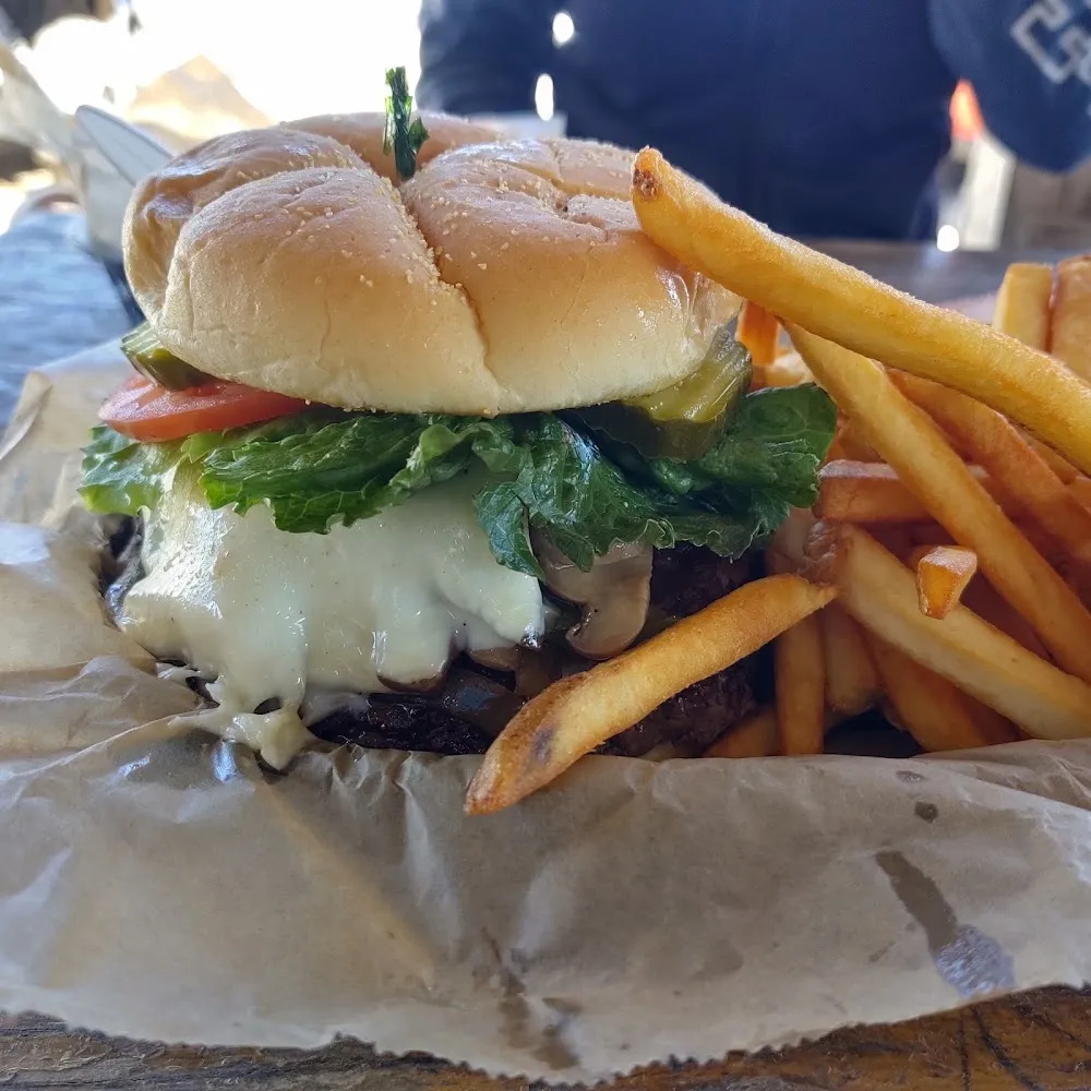 Swiss Mushroom Sugar Burger